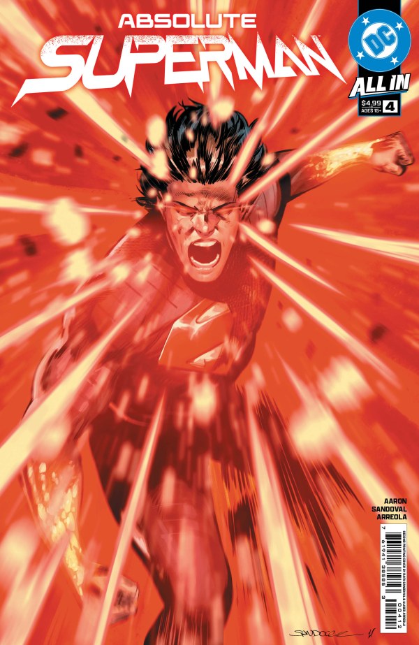 Absolute Superman #4 2nd Print 2025 DC Comics
