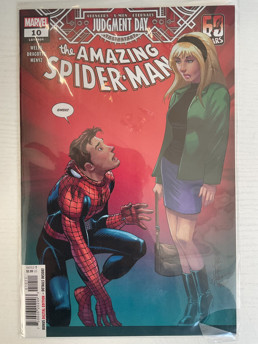 Amazing Spider-Man #10 2022 Marvel Comics AXE Judgment Day