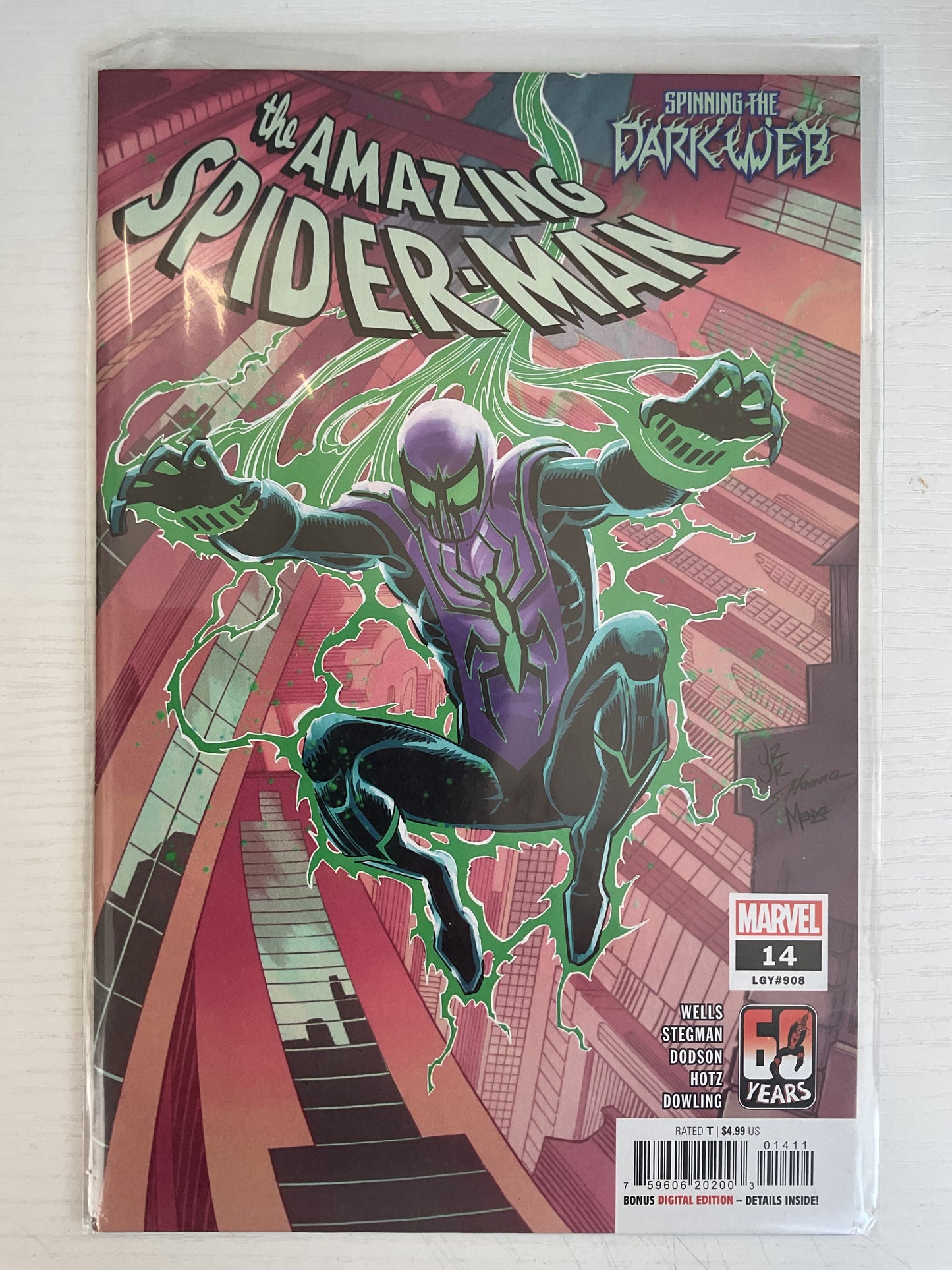 Amazing Spider-Man #14 2022 Marvel Comics 1st Appearance Of Hallow’s Eve