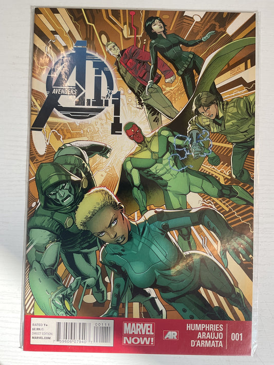 Avengers AI #1 2014 Marvel Comics