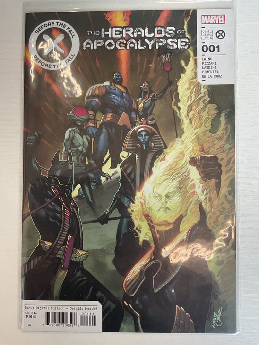 X-Men Before The Fall Heralds Of Apocalypse #1 2023 Marvel Comics