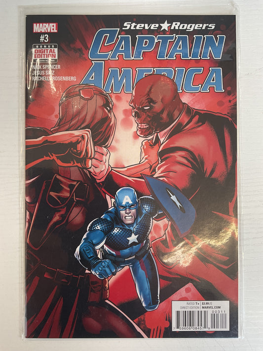 Captain America Steve Rogers #3 2016 Marvel Comics