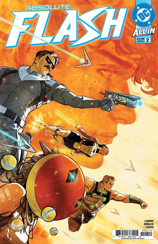 Absolute Flash #2 2nd Print 2025 DC Comics