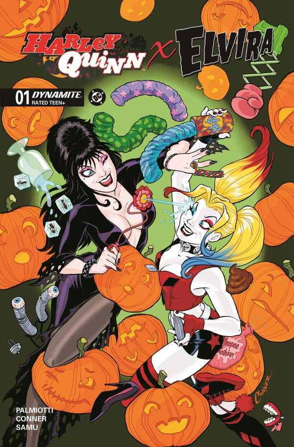Harley Quinn X Elvira #1 2025 Dynamite Entertainment DC Comics