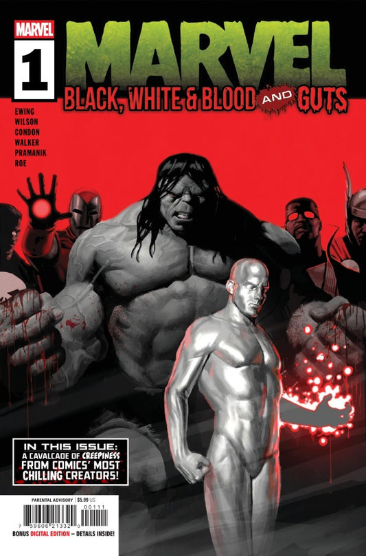 Marvel Black White & Blood and Guts #1 2025 Marvel Comics