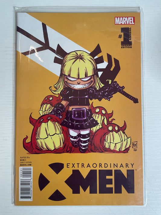 Extraordinary X-Men #1 2018 Marvel Comics Skottie Young Variant