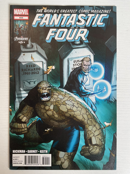 Fantastic Four #605 2012 Marvel Comics