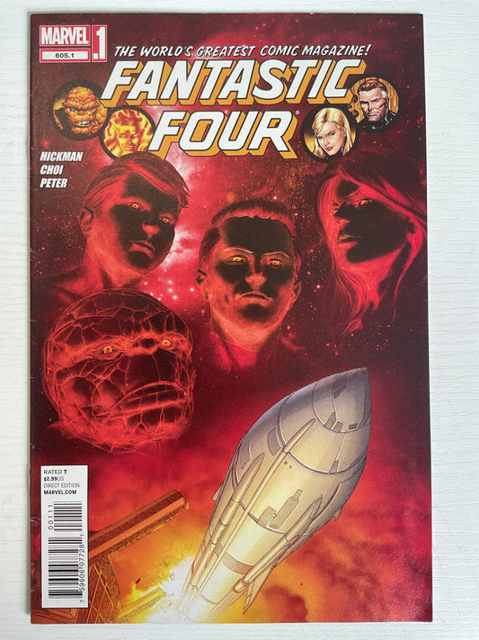 Fantastic Four #605.1 2012 Marvel Comics