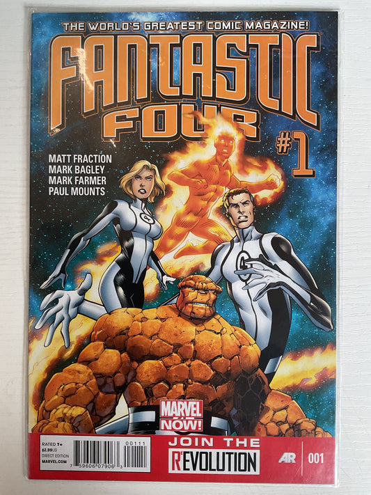 Fantastic Four #1 2012 Marvel Comics