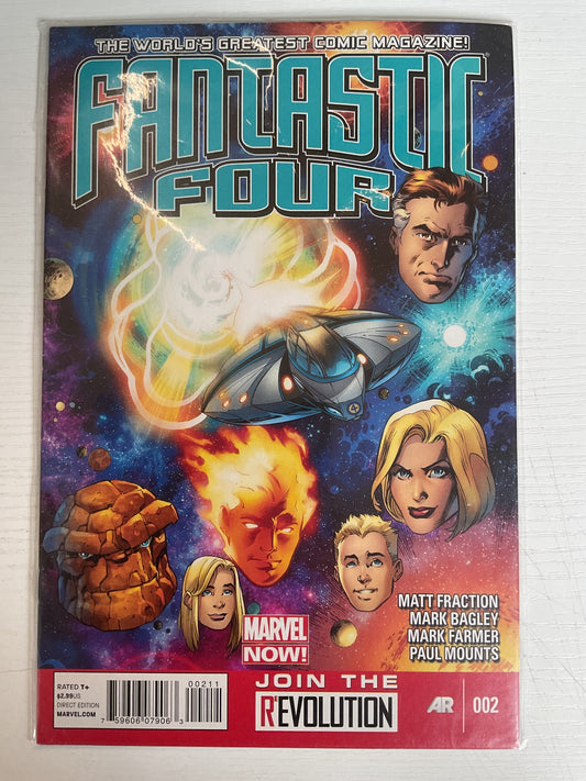 Fantastic Four #2 2013 Marvel Comics