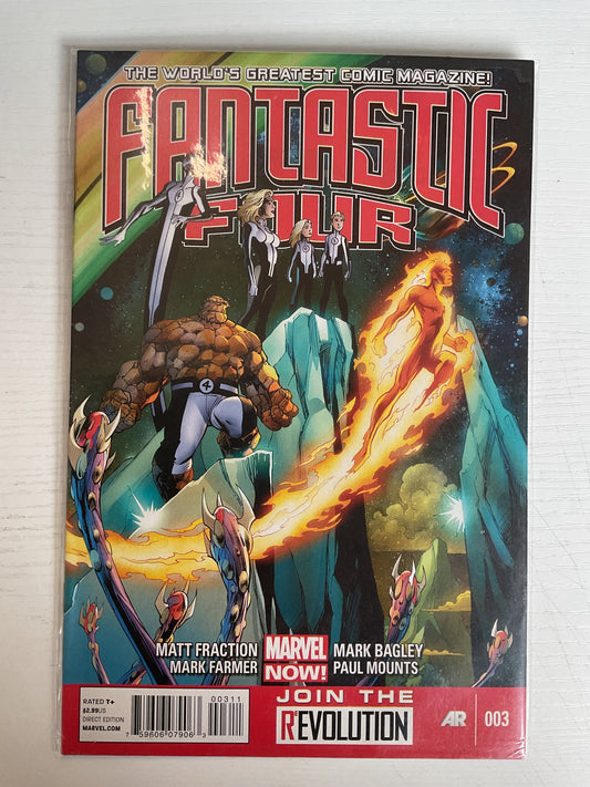 Fantastic Four #3 2013 Marvel Comics