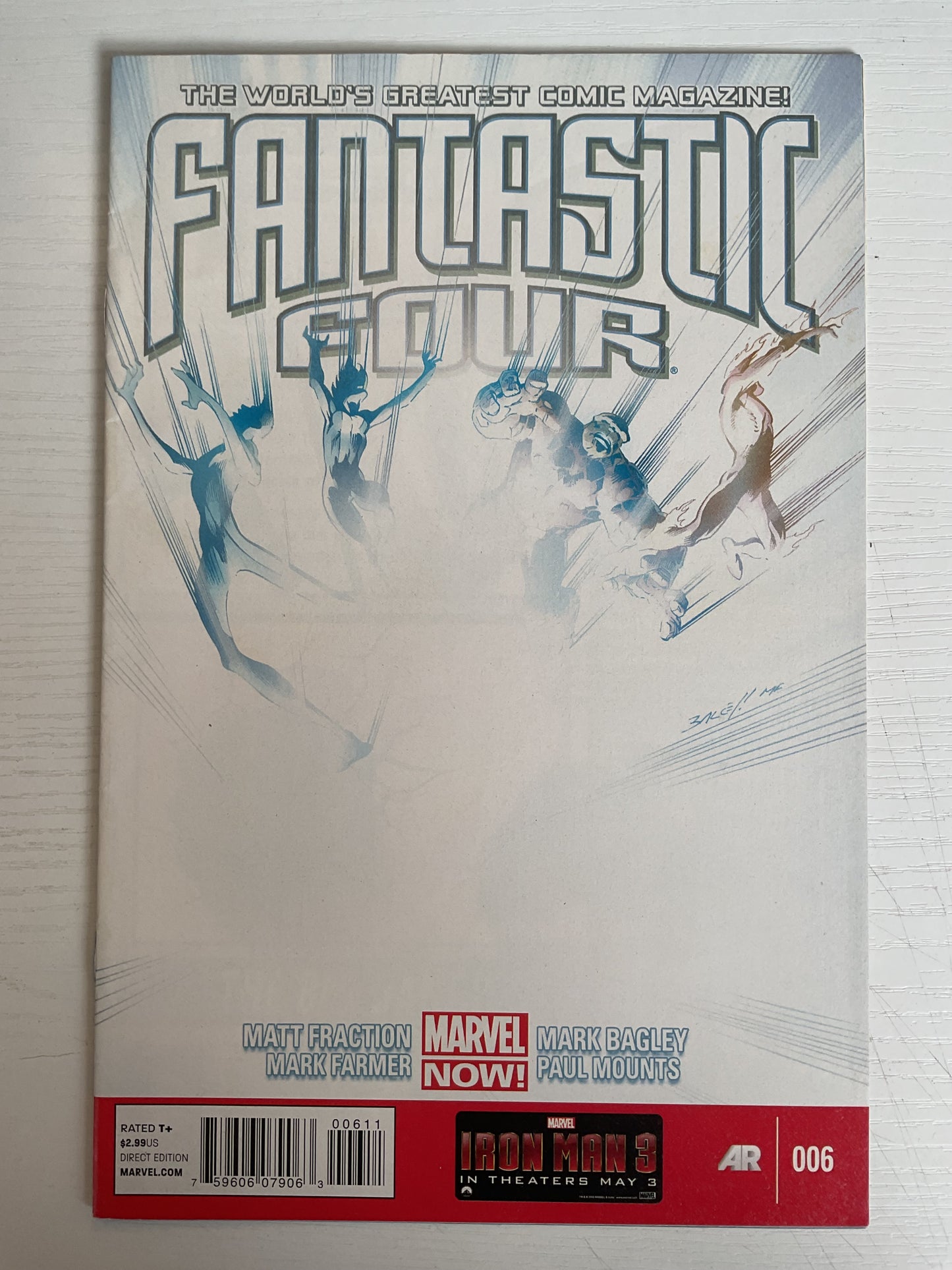 Fantastic Four #6 2013 Marvel Comics