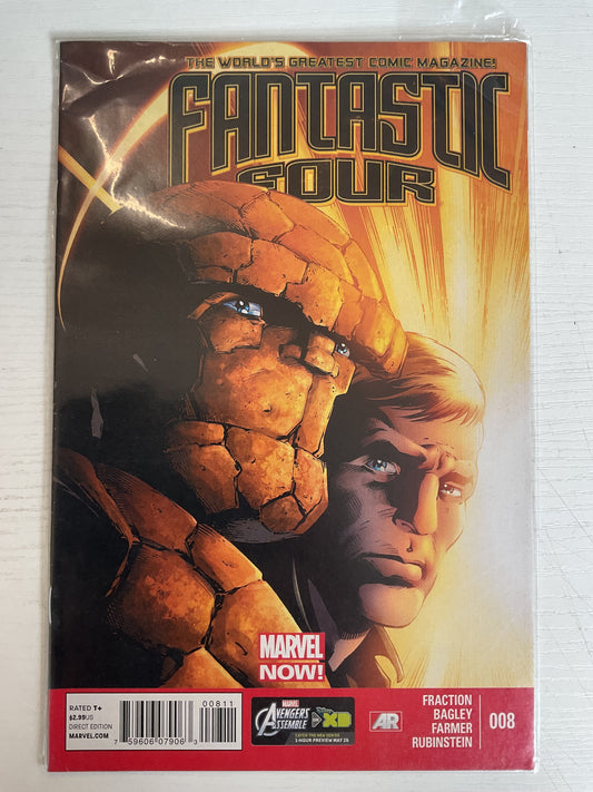 Fantastic Four #8 2013 Marvel Comics