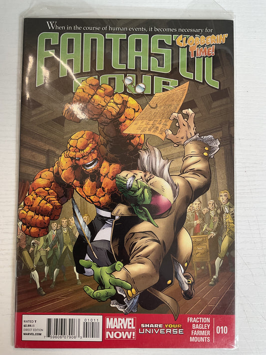 Fantastic Four #10 2013 Marvel Comics