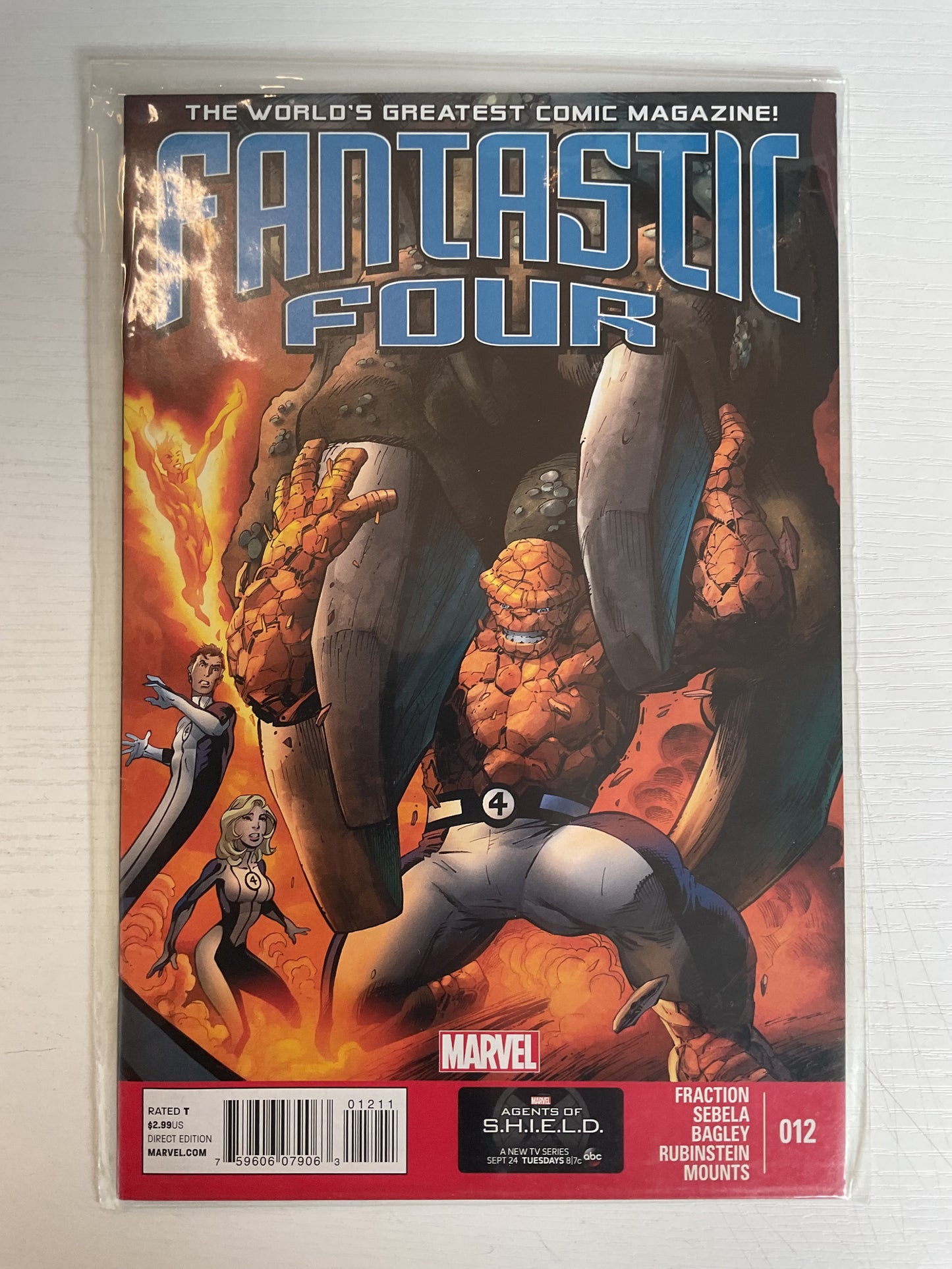 Fantastic Four #12 2013 Marvel Comics