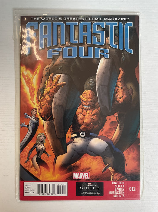 Fantastic Four #12 2013 Marvel Comics