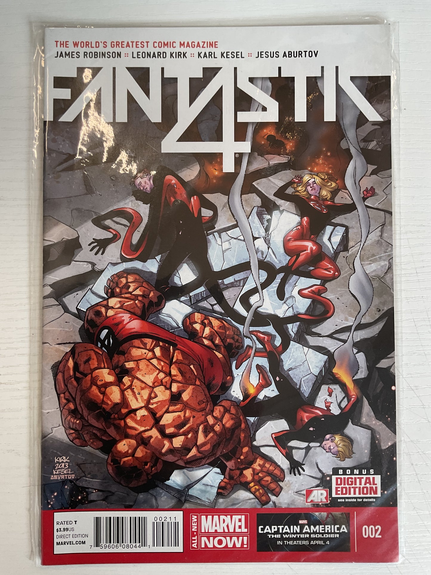 Fantastic Four #2 2014 Marvel Comics