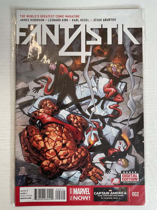 Fantastic Four #2 2014 Marvel Comics