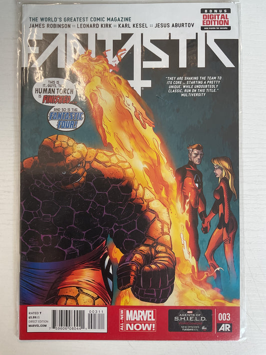 Fantastic Four #3 2014 Marvel Comics