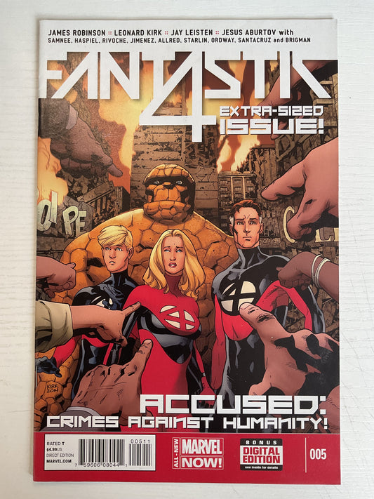 Fantastic Four #5 2014 Marvel Comics