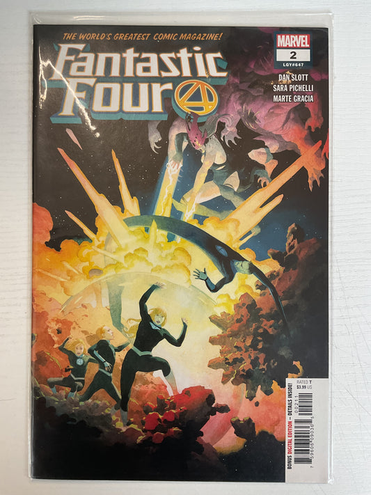 Fantastic Four #2 2018 Marvel Comics