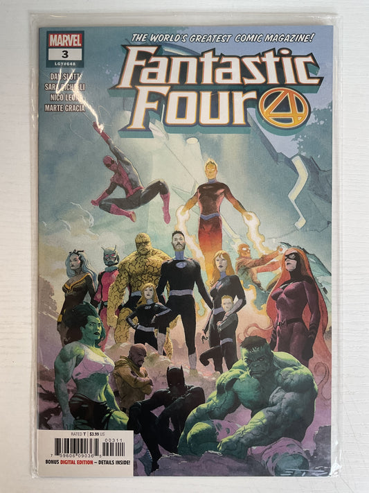 Fantastic Four #3 2019 Marvel Comics