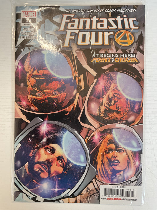 Fantastic Four #14 2019 Marvel Comics