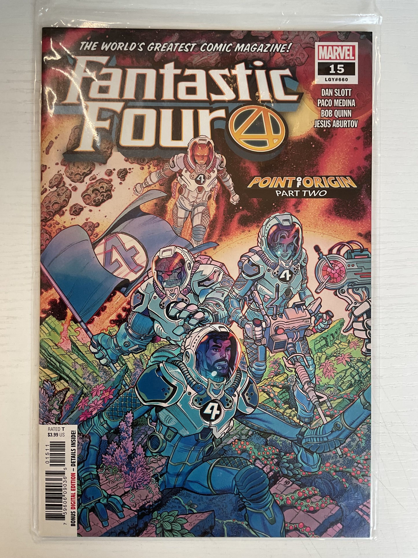 Fantastic Four #15 2019 Marvel Comics