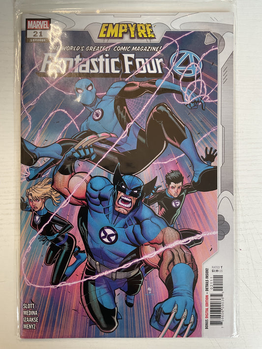 Fantastic Four #21 2019 Marvel Comics Empyre
