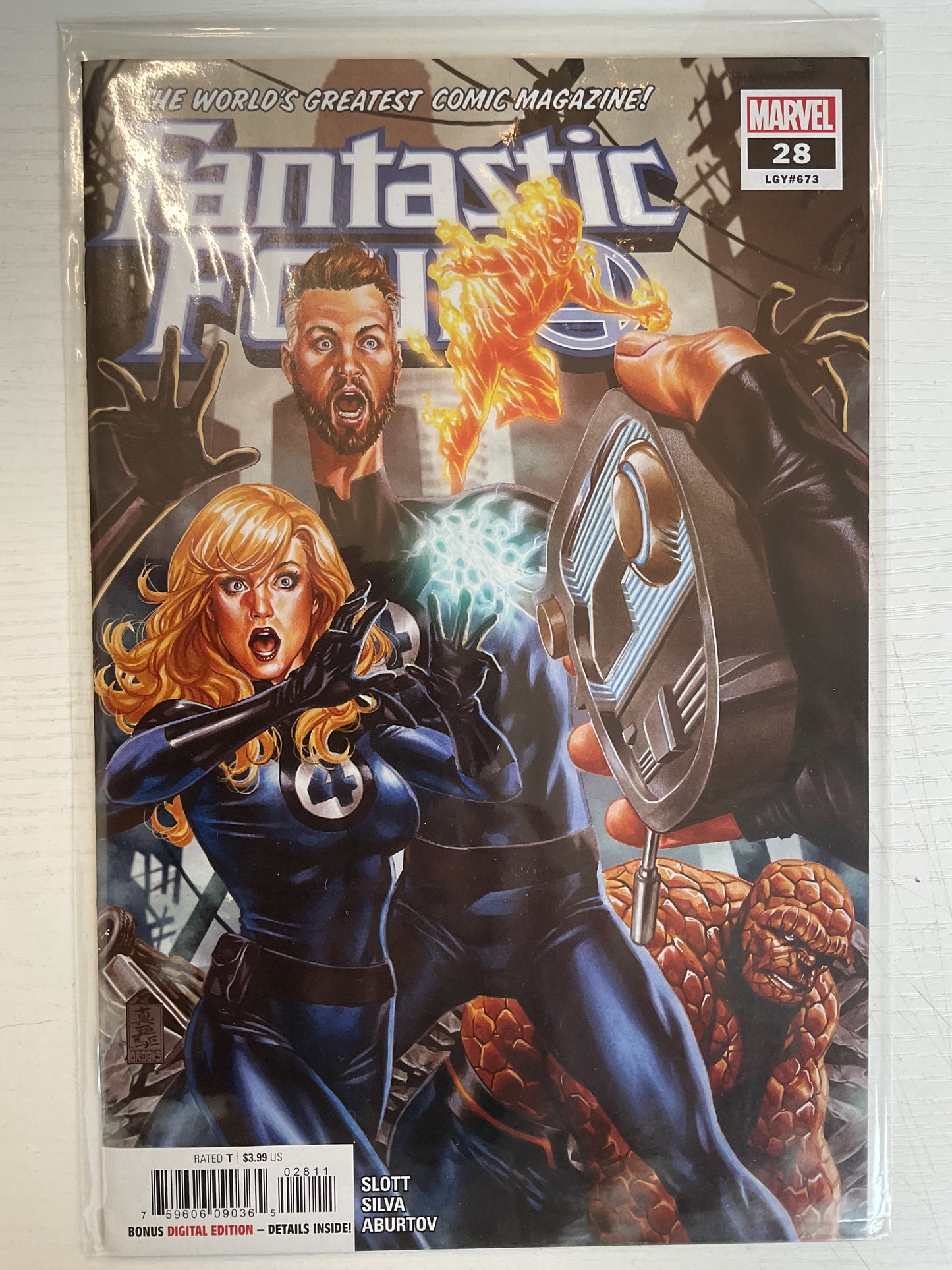 Fantastic Four #28 2021 Marvel Comics