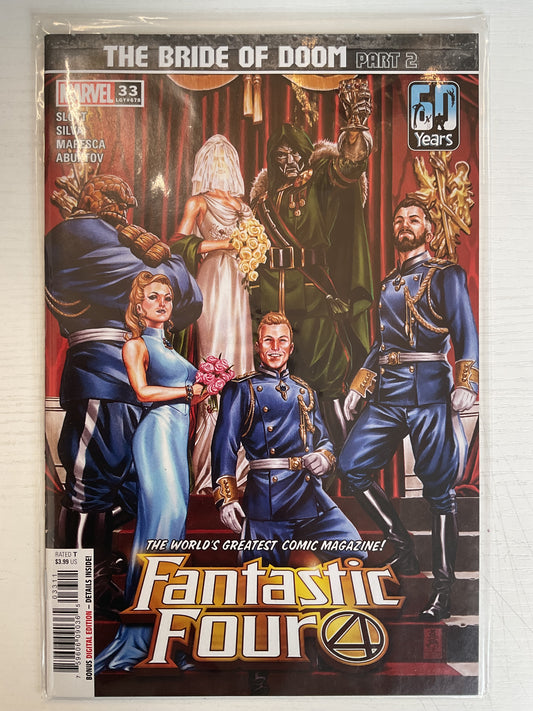 Fantastic Four #33 2021 Marvel Comics