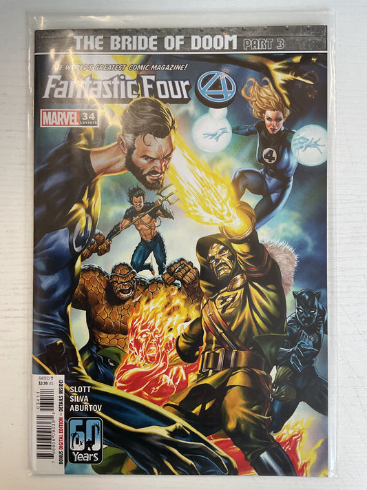 Fantastic Four #34 2021 Marvel Comics