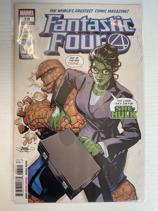 Fantastic Four #38 2021 Marvel Comics