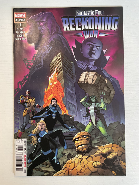 Fantastic Four Reckoning War Alpha #1 2022 Marvel Comics