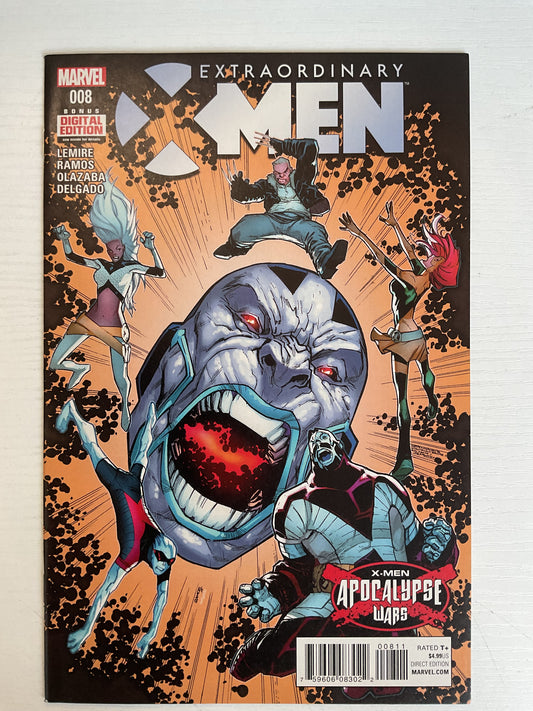 Extraordinary X-Men #8 2016 Marvel Comics Apocalypse Wars
