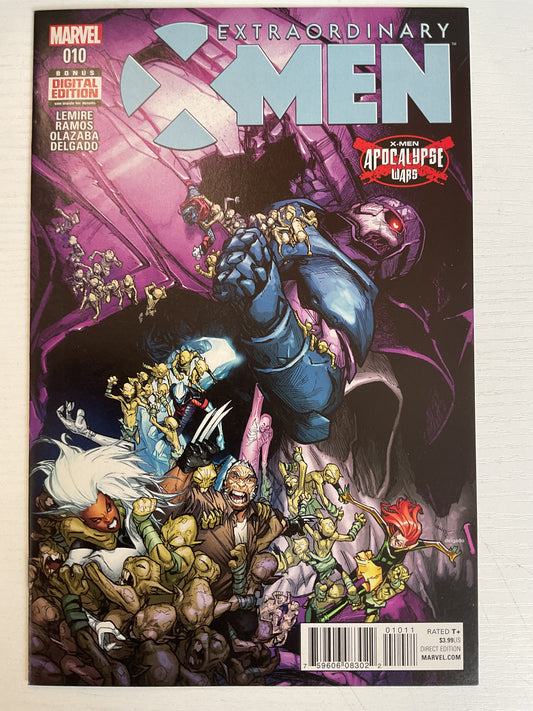 Extraordinary X-Men #10 2016 Marvel Comics Apocalypse Wars