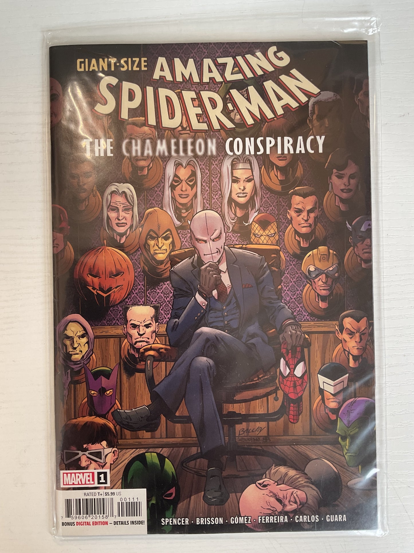 Giant-Size Amazing Spider-Man Chameleon Conspiracy #1 2021 Marvel Comics