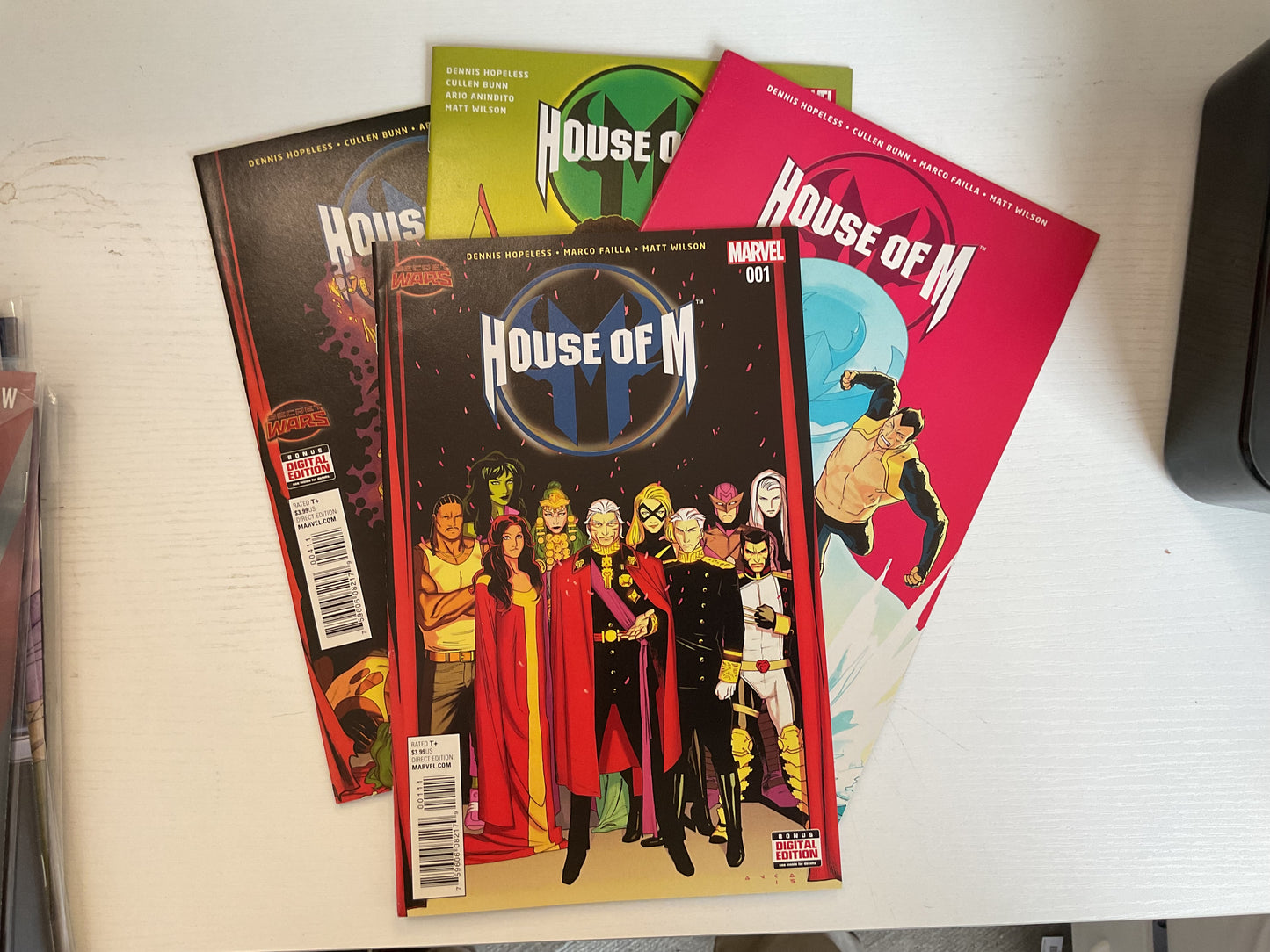 House Of M #1-4 2015 Marvel Comics Secret Wars Complete Series