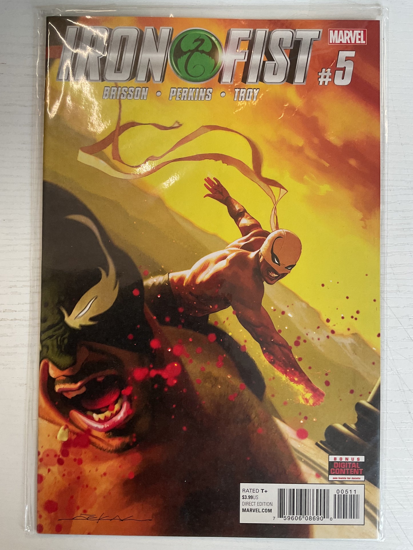 Iron Fist #5 2017 Marvel Comics