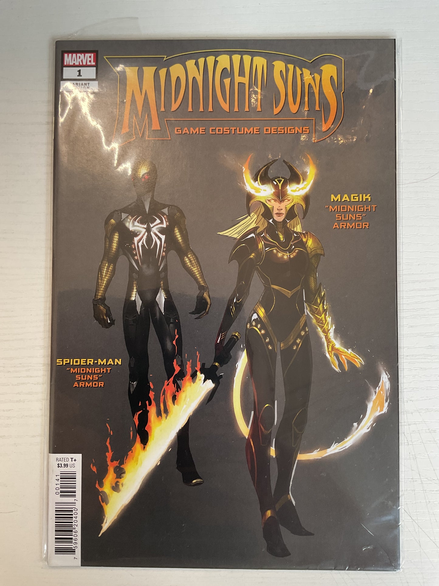 Midnight Suns #1 2022 Marvel Comics Design Variant