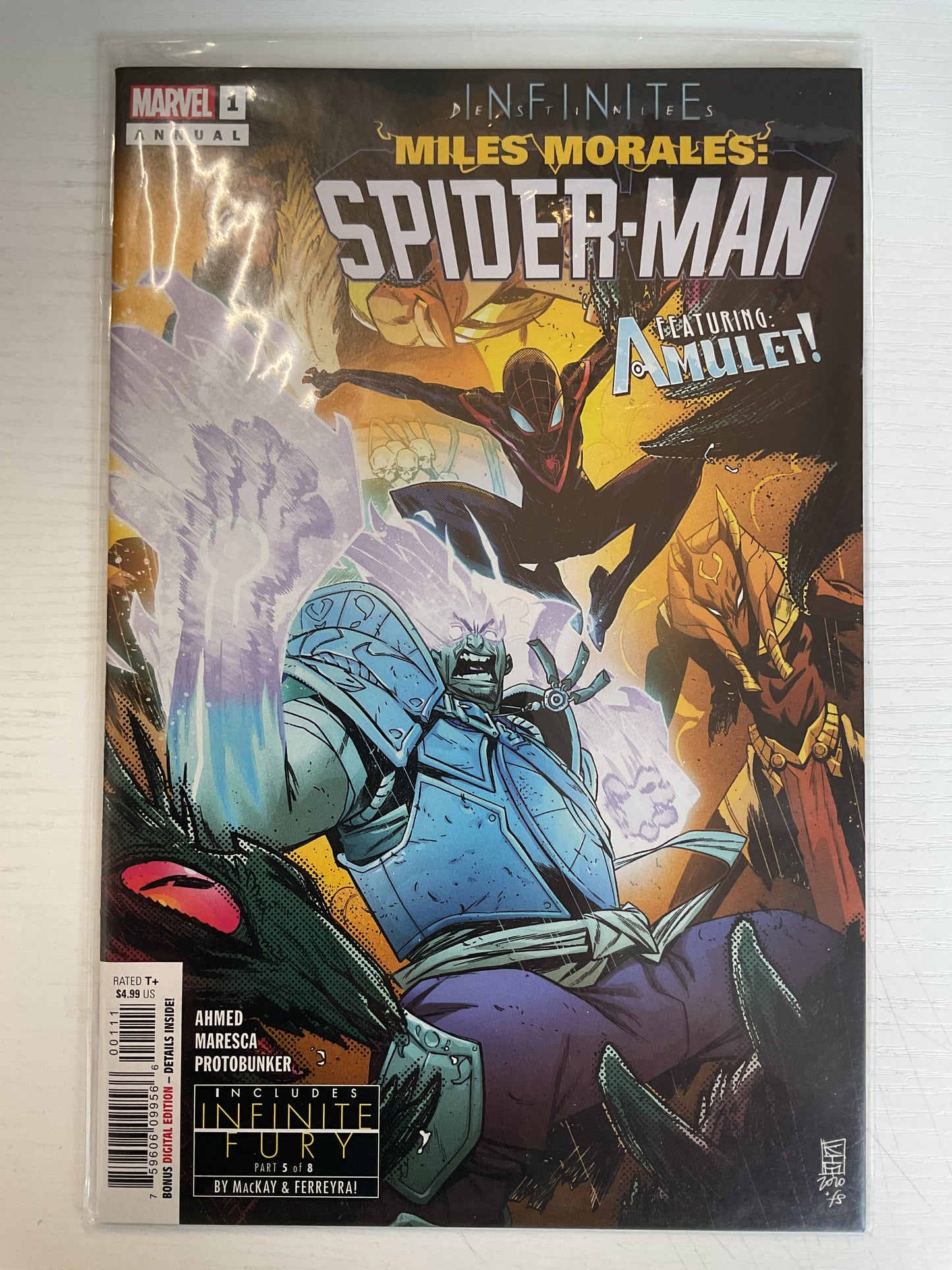 Miles Morales Spider-Man Annual #1 2021 Marvel Comics Infinite Destinies