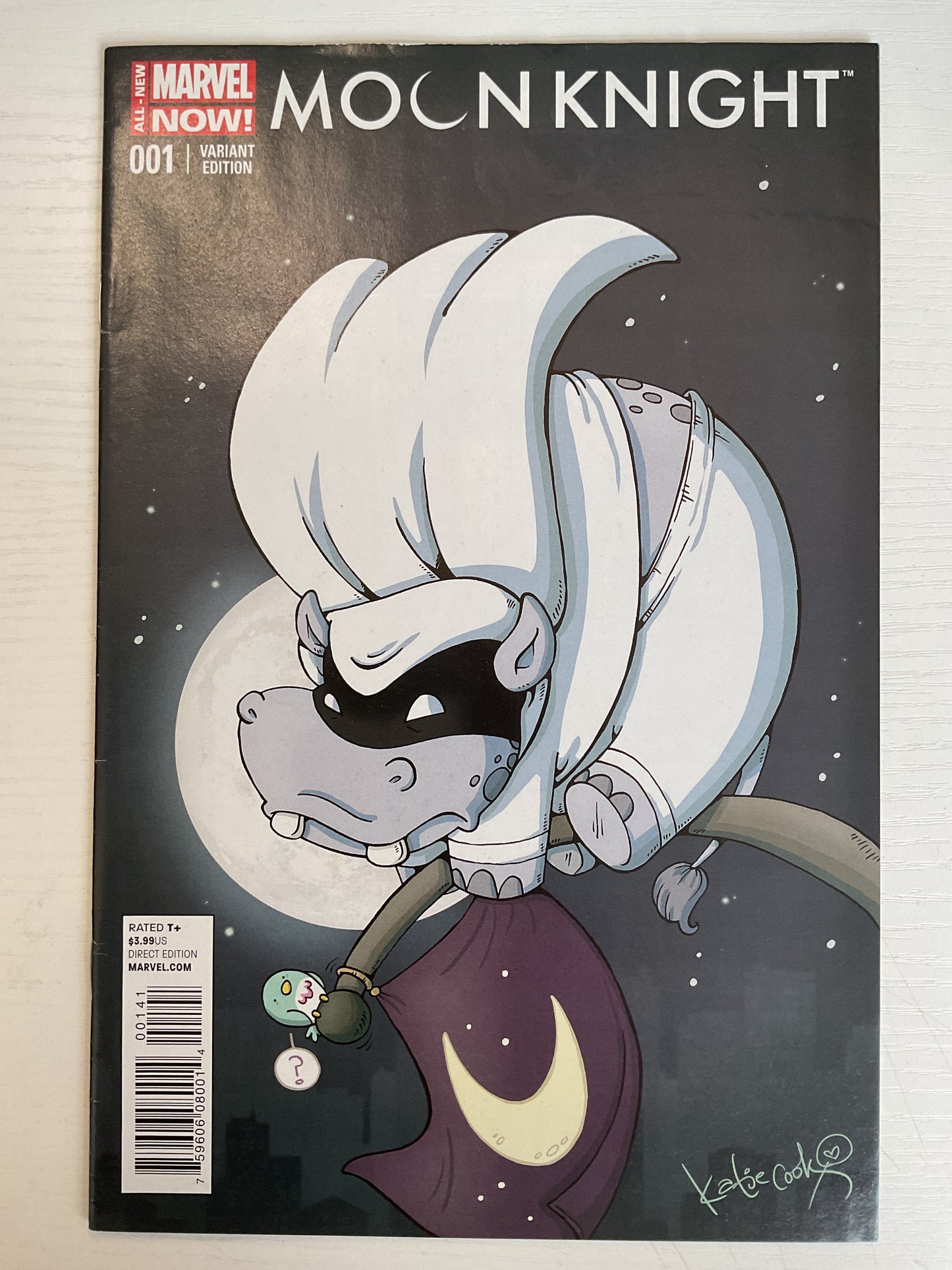 Moon Knight #1 2014 Marvel Comics Katie Cook Animal Variant