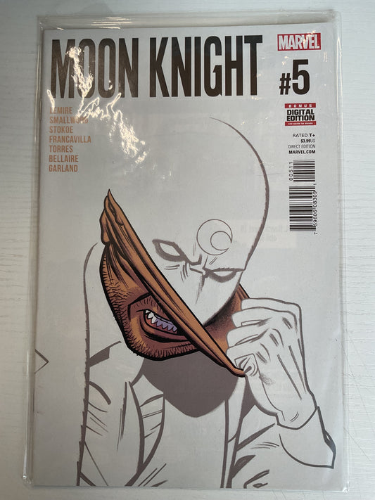 Moon Knight #5 2016 Marvel Comics