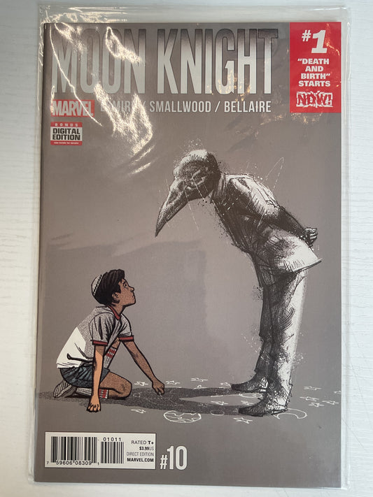 Moon Knight #10 2017 Marvel Comics Origin Of Marc Spector