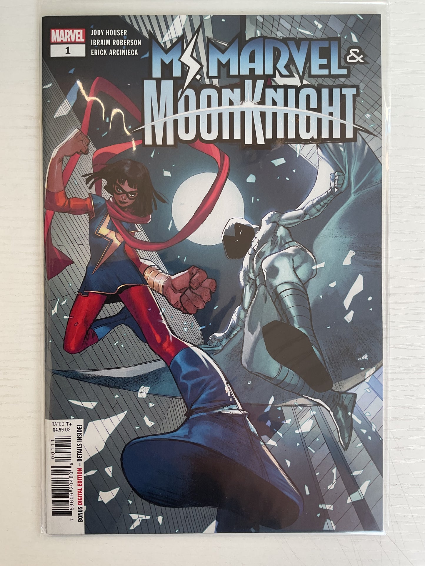 Ms Marvel Moon Knight #1 2022 Marvel Comics