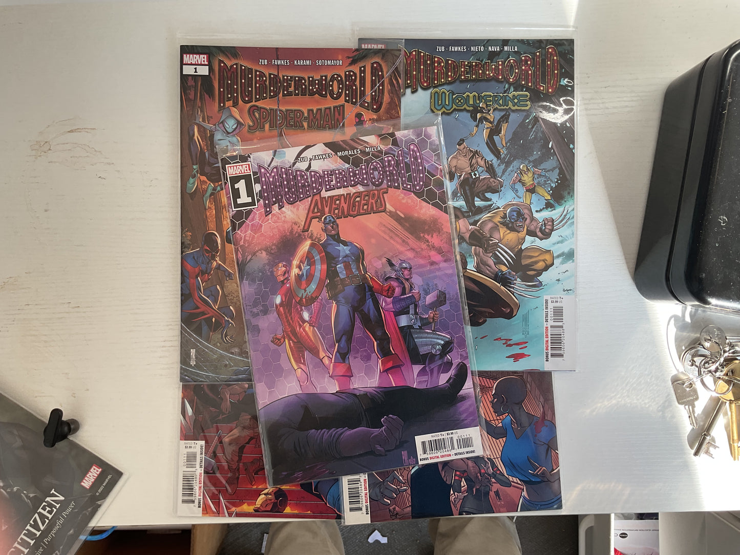 Murderworld One Shots Avengers Wolverine Spider-Man Moon Knight #1 2023 Marvel Comics Complete Series