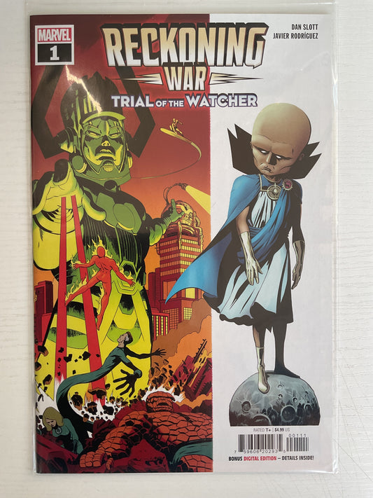 Reckoning War Trial Of The Watcher #1 2022 Marvel Comics