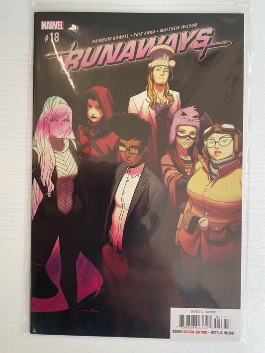 Runaways #18 2019 Marvel Comics