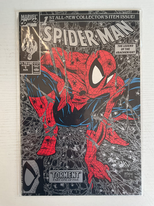 Spider-Man #1 1990 Marvel Comics Todd McFarlane Silver Variant