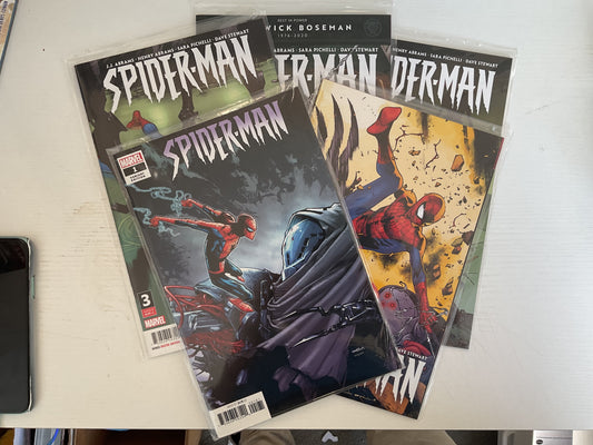 Spider-Man #1-5 2019 Marvel Comics Complete Series Mixed Covers